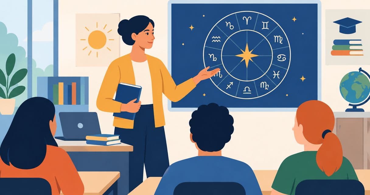 Astrologie de la maison 10 pour les enseignants et éducateurs : guide complet 2026
