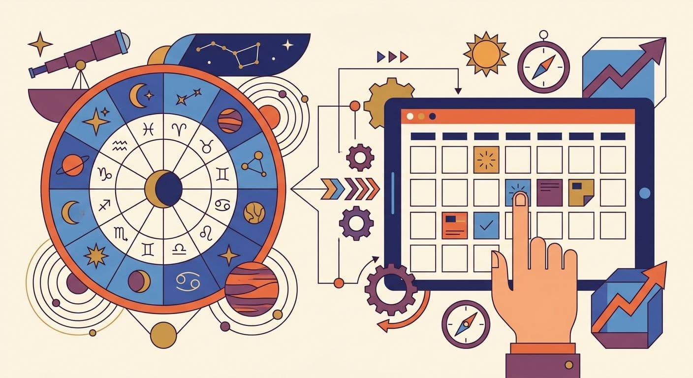Astrofluence vers Google Calendar : workflow complet 2026
