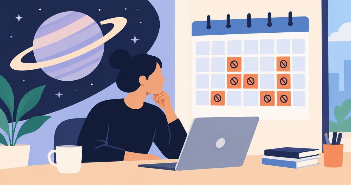 Bloquez automatiquement vos jours de carrière pendant votre retour de Saturne